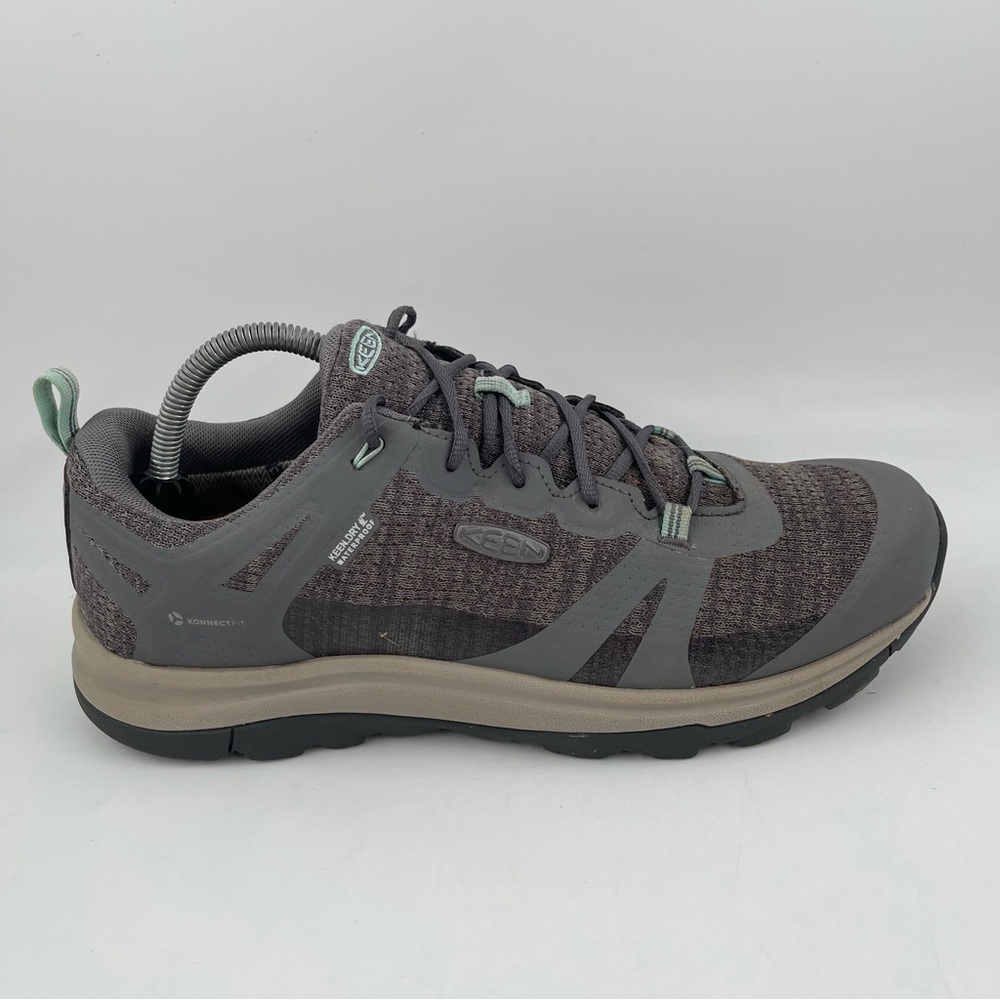 Keen Womens Terradora II Grey Waterproof Athletic Hiking Shoes Sneaker- Size 11
